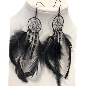 Dream catcher earrings